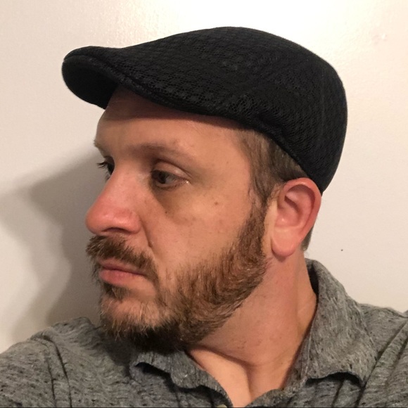 Breathable mesh cabbie flat cap - Picture 5 of 5